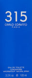 Carlo Corinto 315 by Carlo Corinto for Men - 3.3 oz EDT Spray