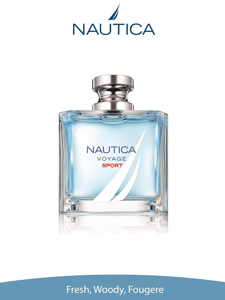 Nautica Voyage Sport Eau de Toilette Spray for Men, 3.4 Fl. Oz