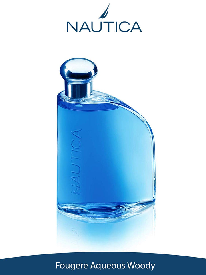 Nautica Blue Eau de Toilette Spray para Hombre, 3.4 Oz/100 ml