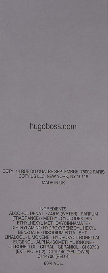Hugo Boss XY Eau de Toilette Spray para Hombre, 3.3 Oz/100 ml