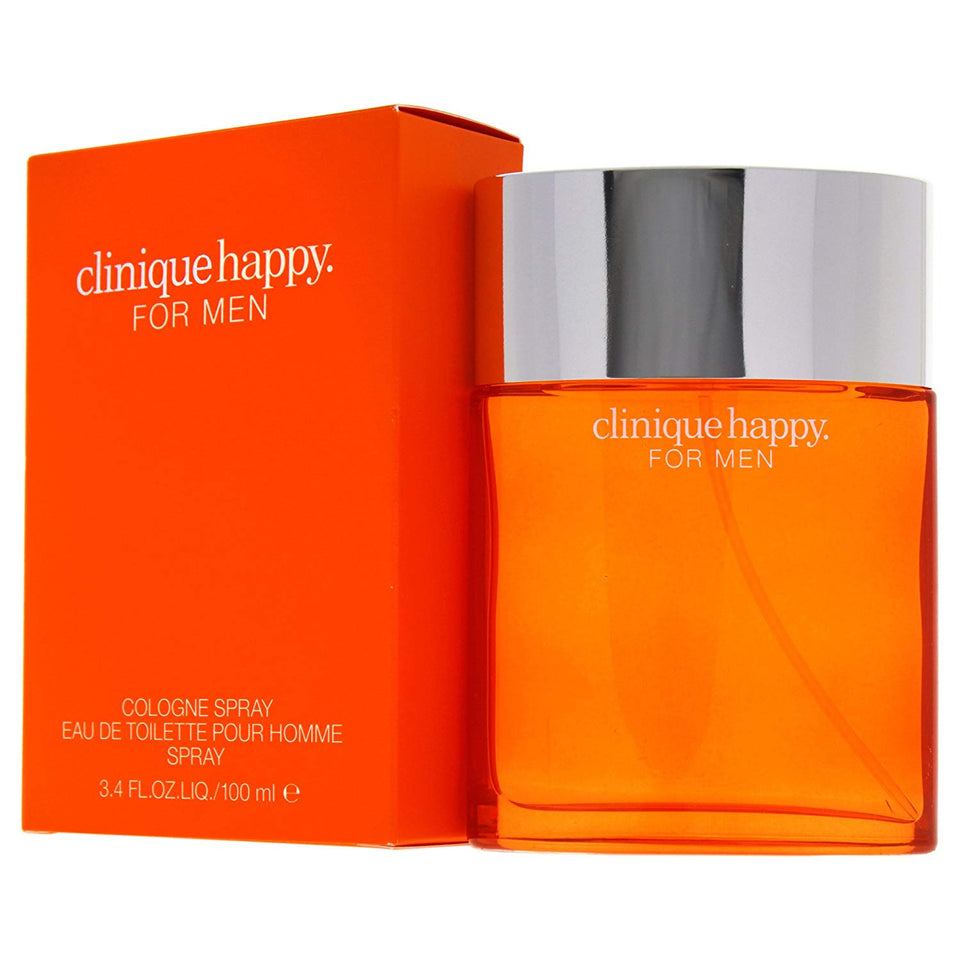 Clinique Happy Cologne Spray para Hombre, 3.4 Oz/100 ml