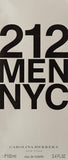 Carolina Herrera Loción para Caballero 212 Nyc Men, color Metálico, 100 ml