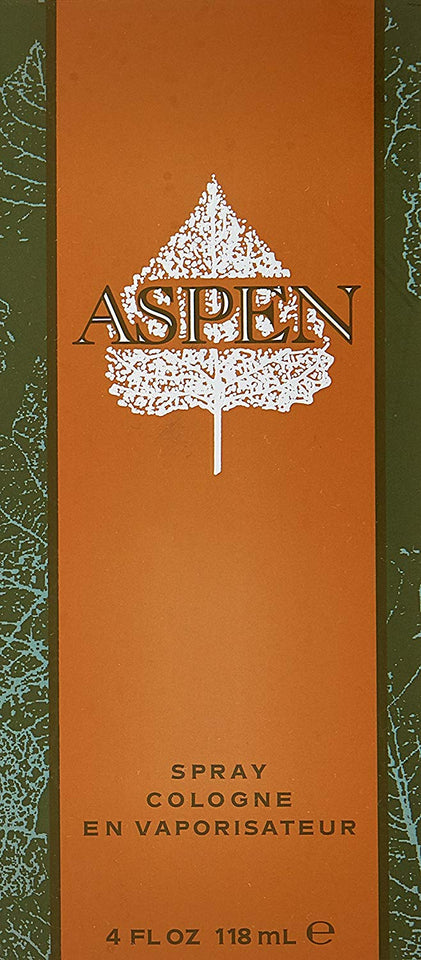 Coty Aspen Cologne Spray For Men, 4 Fluid Ounce