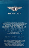 Bentley Azure by Bentley for Men - 3.4 oz EDT Spray
